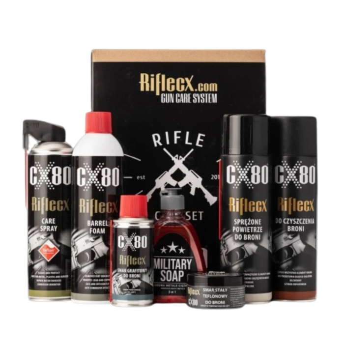 RIFLECX RIFLE SET - ZESTAW DO CZYSZCZENIA